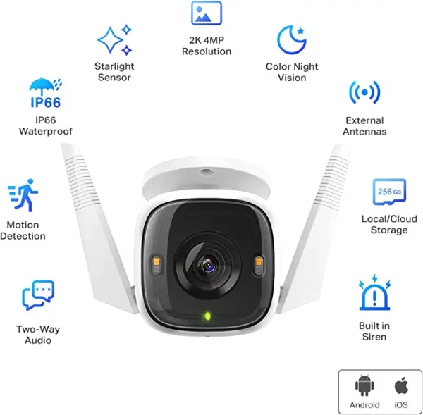 CAMARA WIFI TP-LINK TAPOC310 - Imagen 5