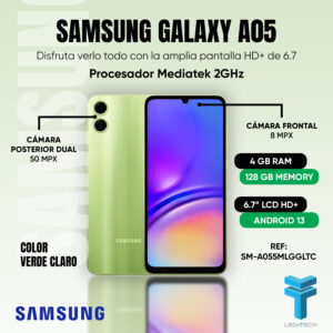 Celular Samsung A05 Verde Claro