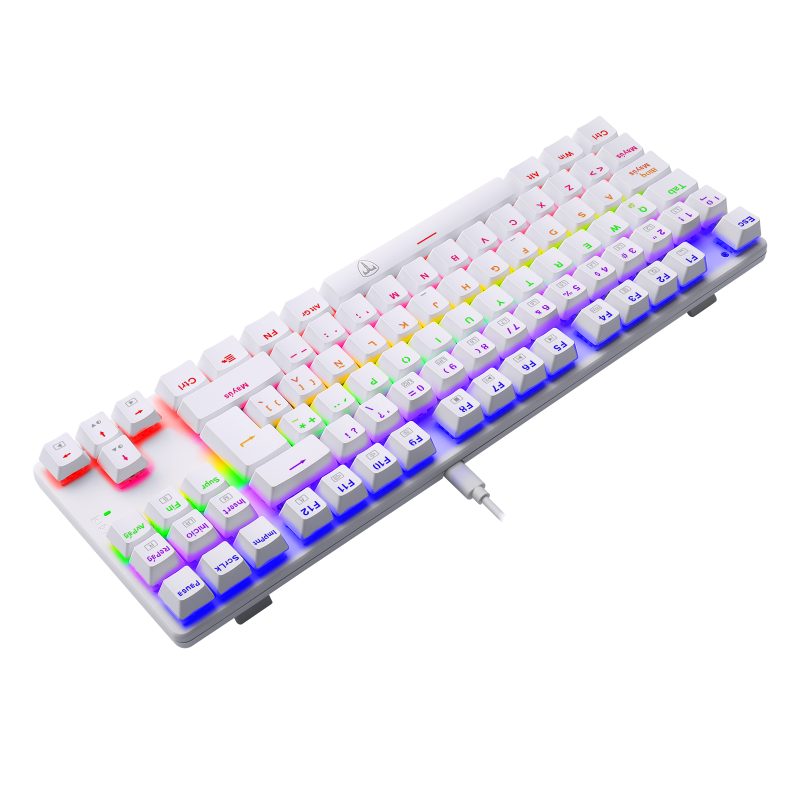 Combo teclado y mouse Gaming T-DAGGER T-TGS005W-RD ADVANCE FORCE - Imagen 6