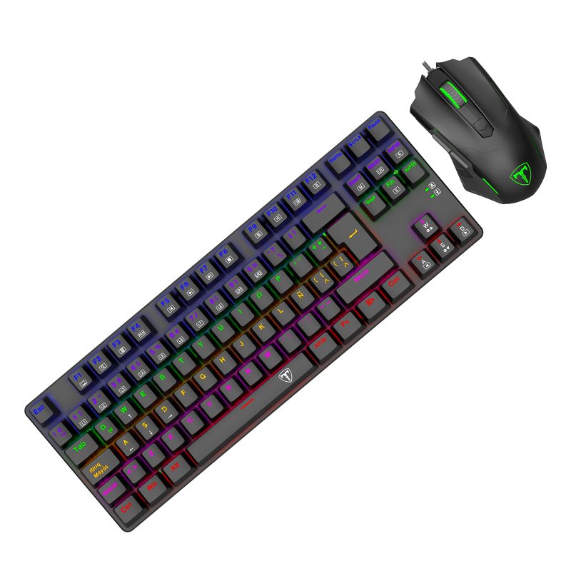 Combo teclado y mouse Gaming T-DAGGER T-TGS005-RD ADVANCE FORCE - Imagen 8