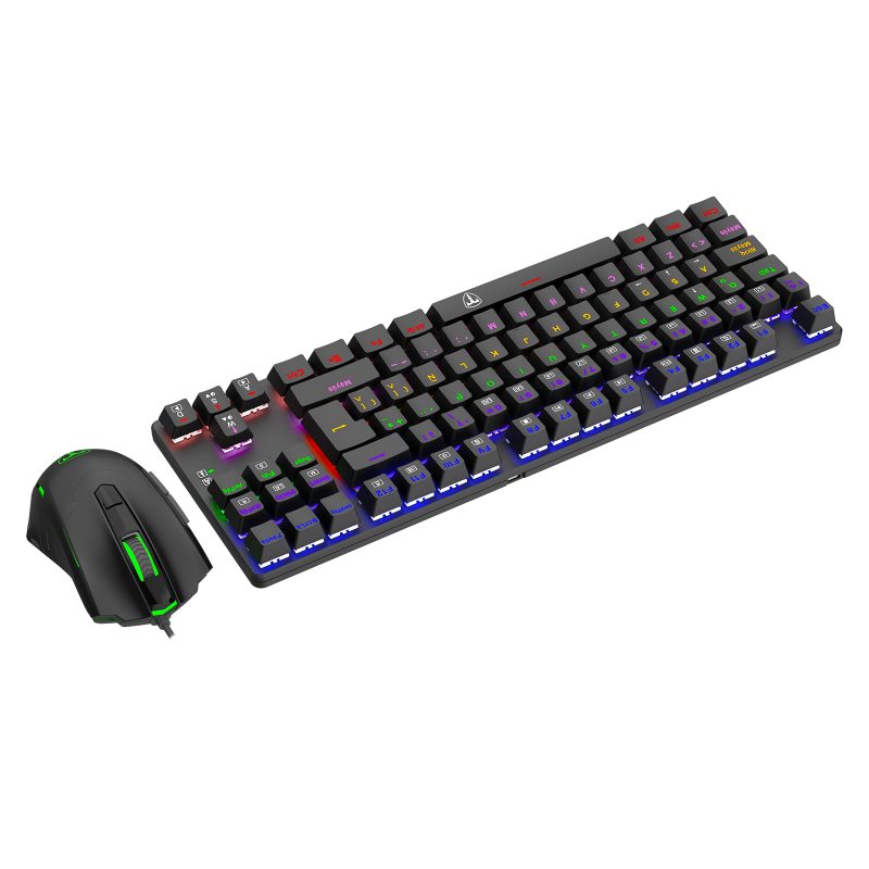 Combo teclado y mouse Gaming T-DAGGER T-TGS005-RD ADVANCE FORCE - Imagen 6