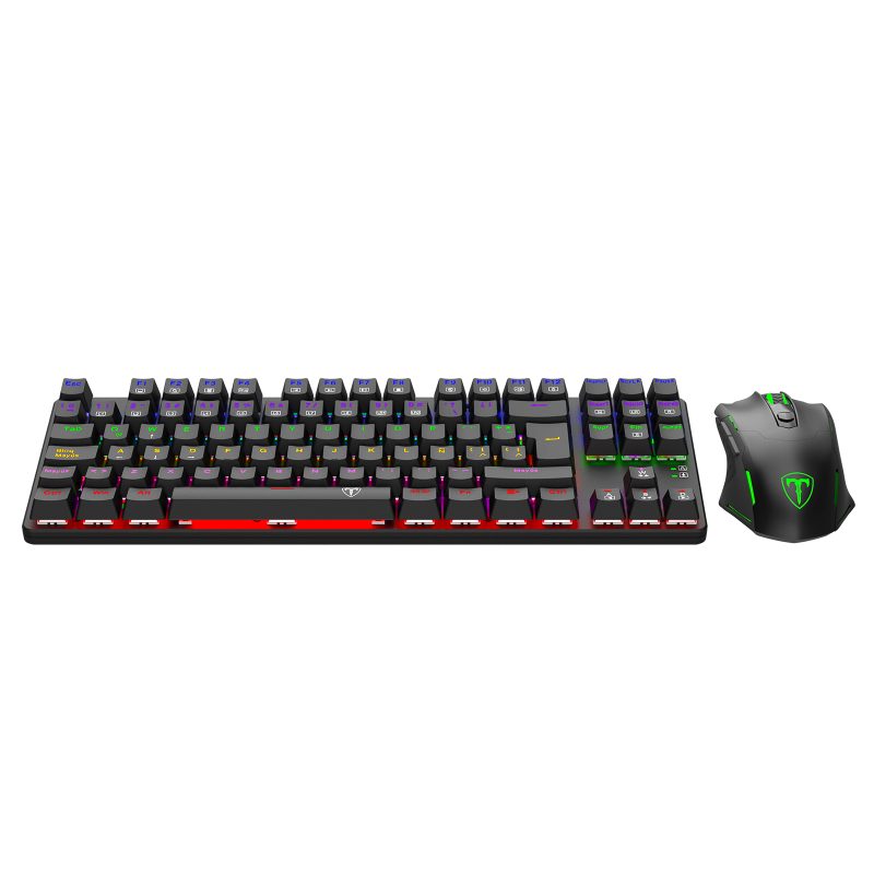 Combo teclado y mouse Gaming T-DAGGER T-TGS005-RD ADVANCE FORCE - Imagen 5