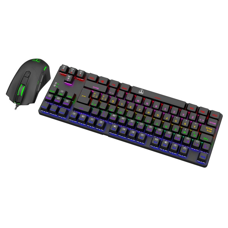 Combo teclado y mouse Gaming T-DAGGER T-TGS005-RD ADVANCE FORCE - Imagen 4