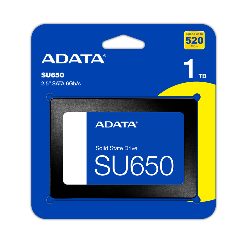 Unidad de estado sólido SSD SATA 2.5" ADATA 1TB - ASU650SS-1TT-R