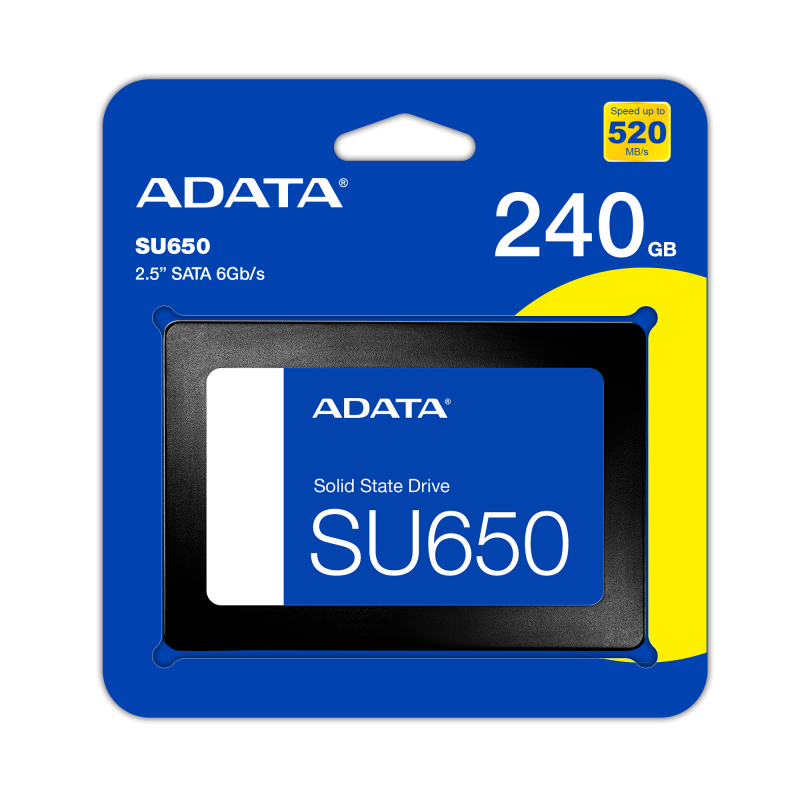 Unidad de estado sólido SSD SATA 2.5" ADATA 240GB - ASU650SS-240GT